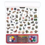 Matricás szinező füzet, 5 az 1-ben, Jurassic World