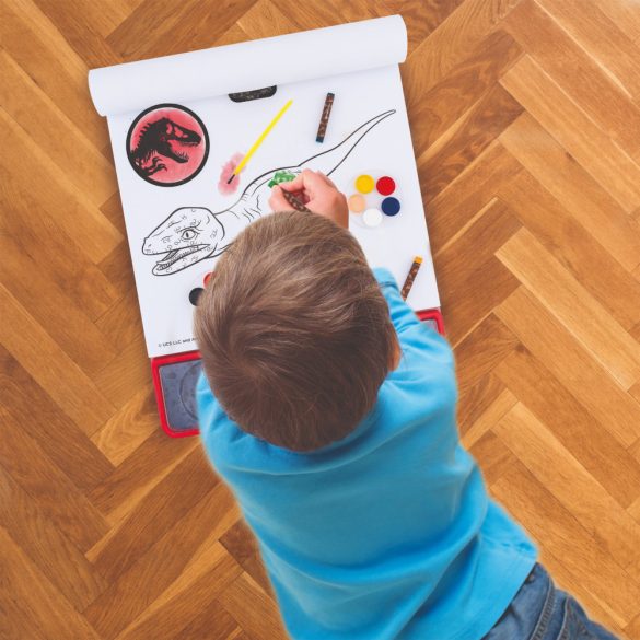 Matricás szinező füzet, 5 az 1-ben, Jurassic World