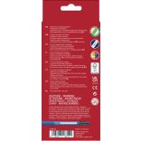 Faber-Castell radírozható színesceruza készlet, 12db-os