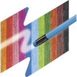 Faber-Castell radírozható színesceruza készlet, 12db-os