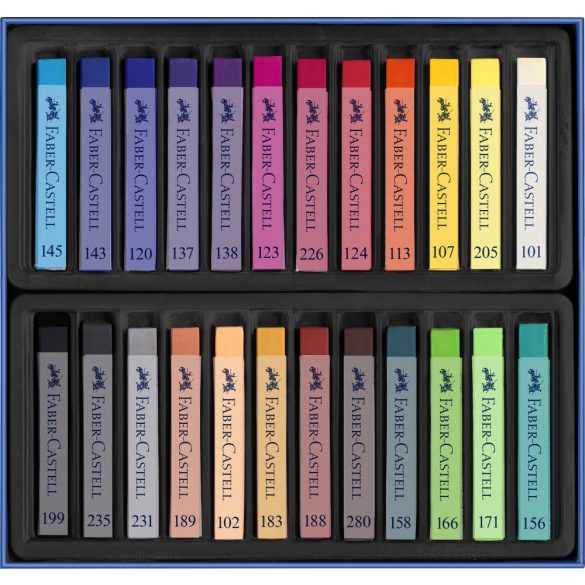 Faber-Castell Creative Studio porpasztell kréta, 24db-os