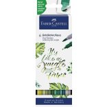 Faber-Castell Art and Graphic 6db-os kétvégű aquarell filctoll készlet "jungle"