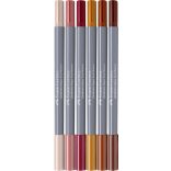 Faber-Castell Art and Graphic 6db-os kétvégű aquarell filctoll készlet "rainbow"