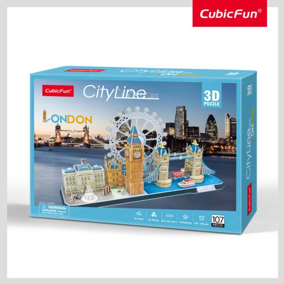 Cubic Fun 3D puzzle, City Line, London