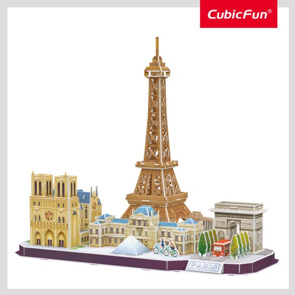 Cubic Fun 3D puzzle, City Line, Párizs