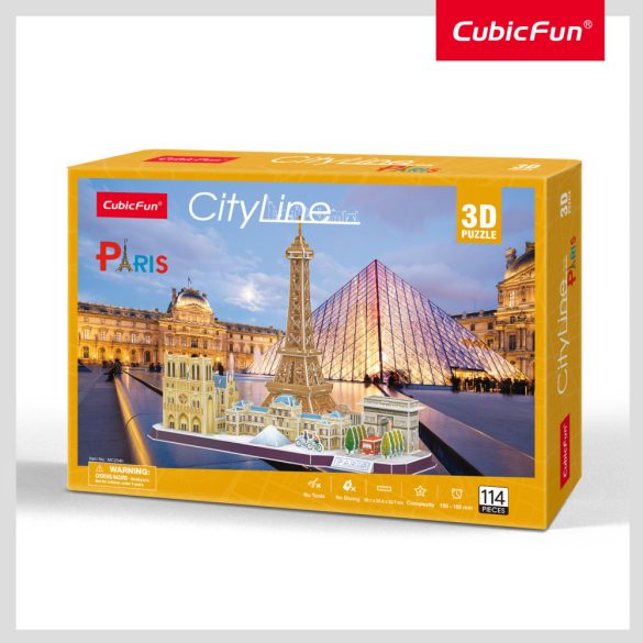 Cubic Fun 3D puzzle, City Line, Párizs