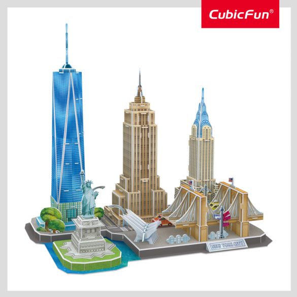 Cubic Fun 3D puzzle, City Line, New York