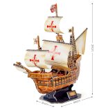 Cubic Fun 3D puzzle, City Line, Santa Maria