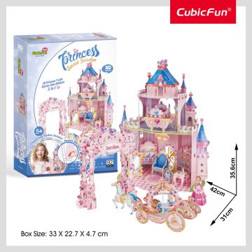 Cubic Fun 3D puzzle, City Line, A hercegnő titkos kertje