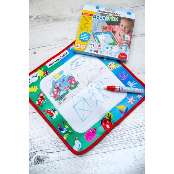 Eberhard Faber színező szőnyeg 32x32cm AQUA FUN