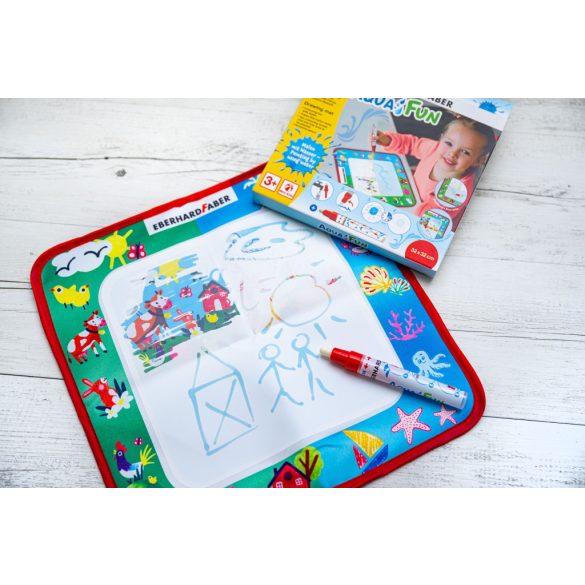 Eberhard Faber színező szőnyeg 32x32cm AQUA FUN