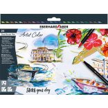 Eberhard Faber művész filctoll készlet 24db-os kétvégű ARTIST COLOR vázlathoz