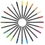 Eberhard Faber művész filctoll készlet 24db-os kétvégű ARTIST COLOR vázlathoz