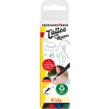 Eberhard Faber tetováló szett 4db-os "színes gyerek"