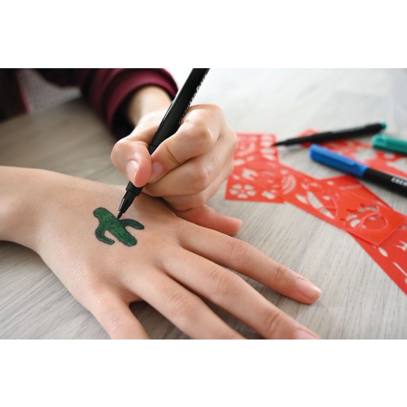 Eberhard Faber tetováló szett 4db-os "színes gyerek"