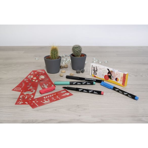 Eberhard Faber tetováló szett 4db-os "színes gyerek"