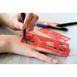 Eberhard Faber tetováló szett 4db-os "színes gyerek"