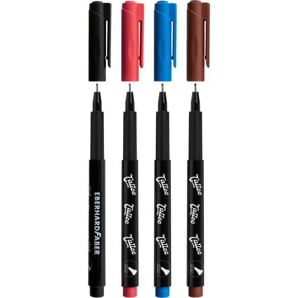 Eberhard Faber tetováló szett 4db-os "EGY SOR"