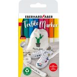 Eberhard Faber textílfilc készlet, 8db-os