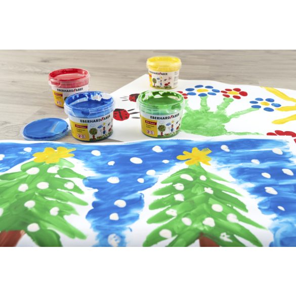 Eberhard Faber ujjfesték készlet 6db-os kimosható (6x100ml)