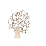 Krea-Wood nyírfából készült ékszertartó fa levelekkel