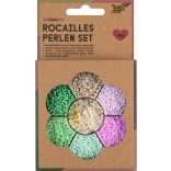 Folia gyöngyfűző szett 90g pasztell (3x1m nylon szál, 3 kapocs)