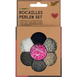   Folia gyöngyfűző szett 90g ezüst (3x1m nylon szál, 3 kapocs)