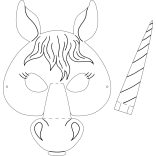 Folia farsangi álarc készítő szett 6db-os vegyes motívummal