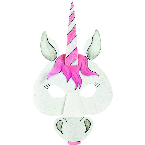 Folia farsangi álarc készítő szett 6db-os vegyes motívummal