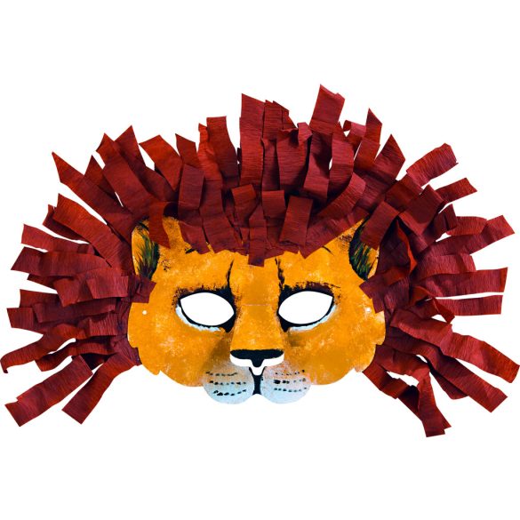 Folia farsangi álarc készítő szett 6db-os vegyes motívummal