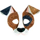 Folia farsangi álarc készítő szett 6db-os vegyes motívummal