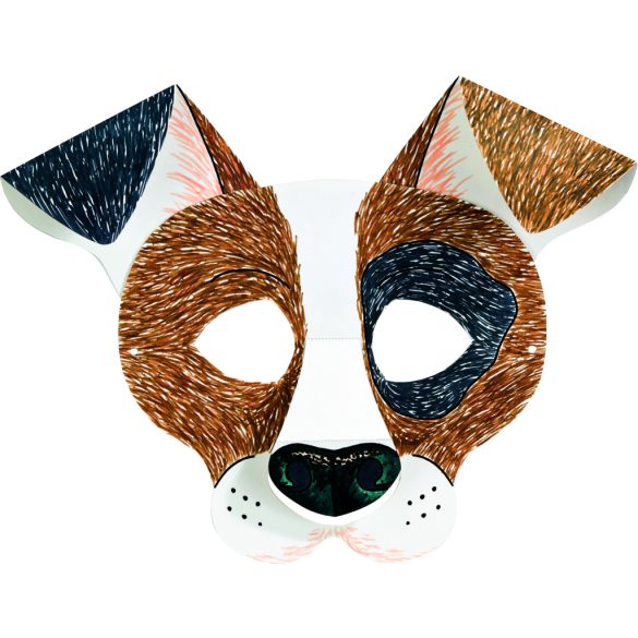 Folia farsangi álarc készítő szett 6db-os vegyes motívummal