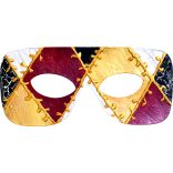 Folia farsangi álarc készítő szett 6db-os "party" motívummal