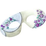 Folia farsangi álarc készítő szett 6db-os "party" motívummal