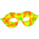 Folia farsangi álarc készítő szett 6db-os "party" motívummal