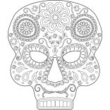 Folia farsangi álarc készítő szett 6db-os "Ijesztő kísérteties" motívummal