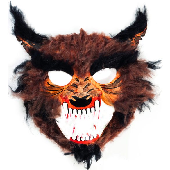 Folia farsangi álarc készítő szett 6db-os "Ijesztő kísérteties" motívummal