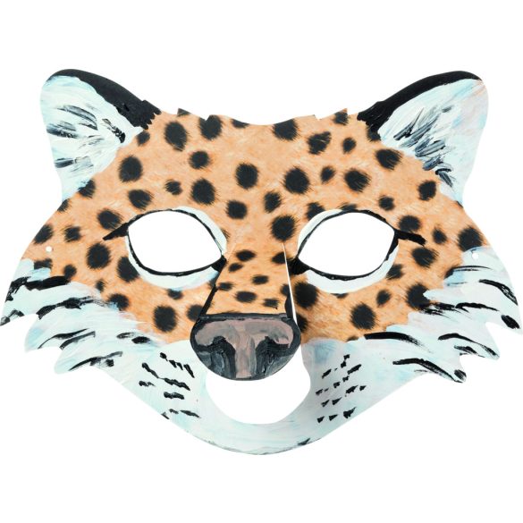 Folia farsangi álarc készítő szett 6db-os "erdei állatok" motívummal