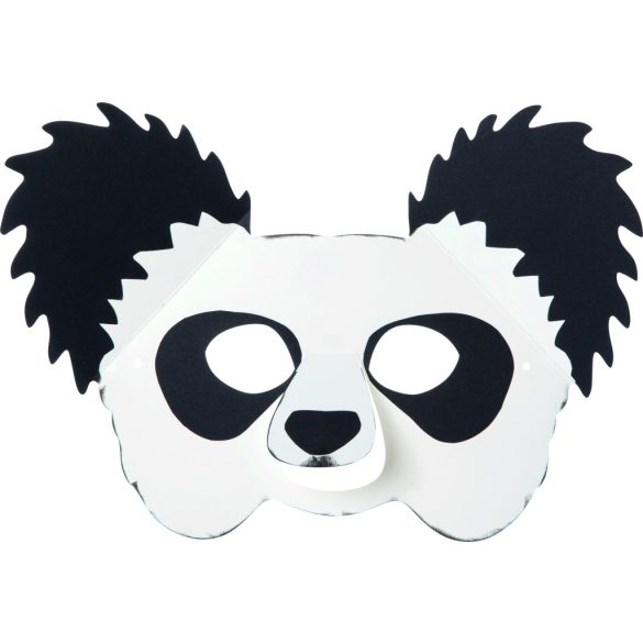 Folia farsangi álarc készítő szett 6db-os "egzotikus állatok" motívummal