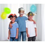 Folia dekorálható farsangi fejfedő 3db-os "kaland" (kalapok)