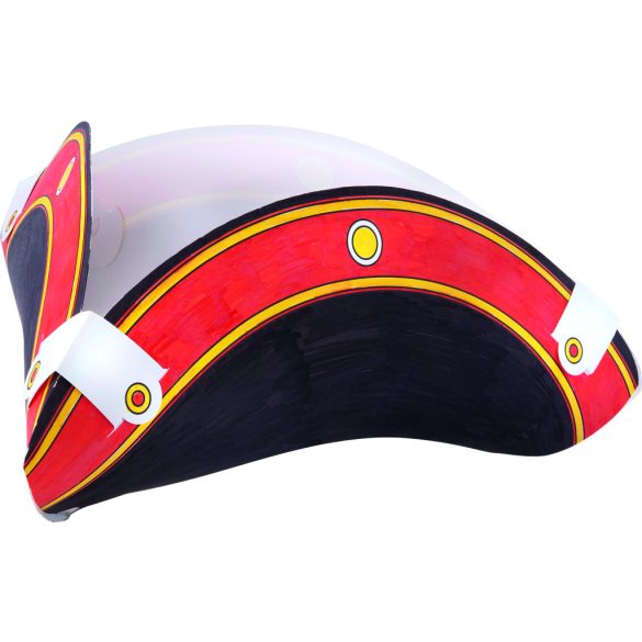 Folia dekorálható farsangi fejfedő 3db-os "kaland" (kalapok)