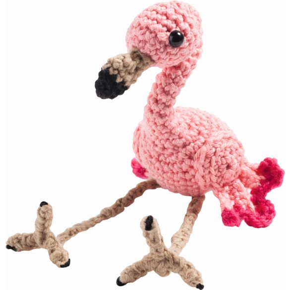 Flamingó horgoló szett