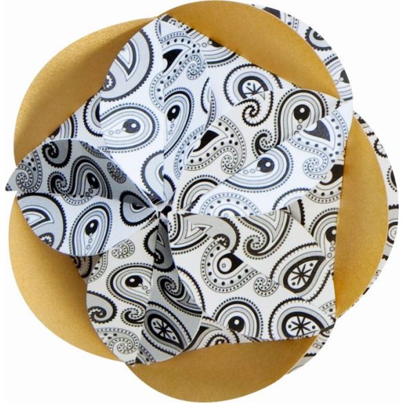 Kávézó hangulatú díszítő papír készlet, 616 részes