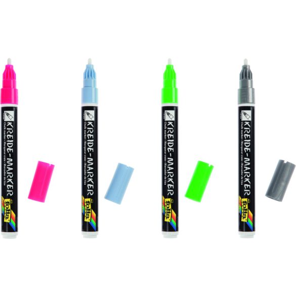 Folia kréta marker szett 5db-os, pasztel színek