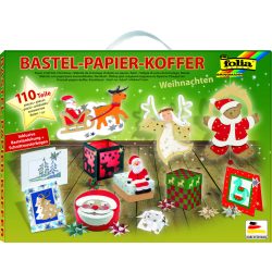 Folia 110db-os hobby bőrönd papír készlet, Karácsony 