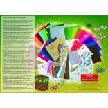 Folia 110db-os hobby bőrönd papír készlet, Karácsony 