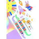 Folia "Vidám szafari" kézműves doboz készlet, 144db-os 