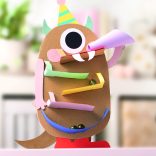 Folia "Vidám szafari" kézműves doboz készlet, 144db-os 