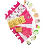 Folia 26 részes adventi naptár készítő szett, "kúp forma"