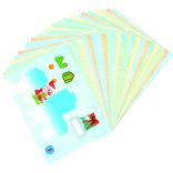 Folia 25 részes adventi naptár készítő szett, "téli táj"